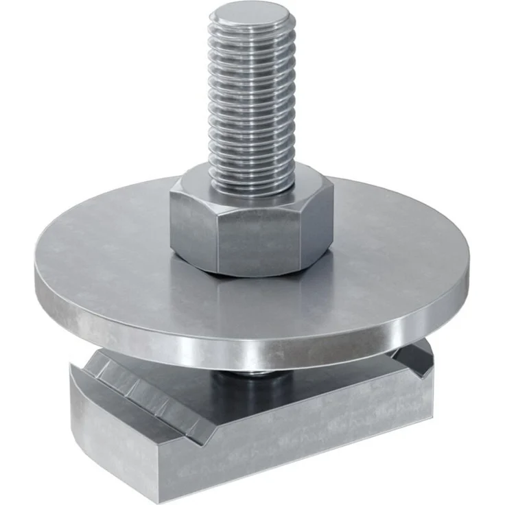Fischer Hammerkopfschraube fcsn M10x60, Stahl galvanisch verzinkt, 50 Stück für Profil 41/21 + 41/41