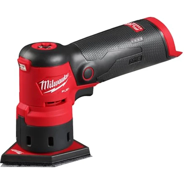 Milwaukee Akku-Punktschleifer M12 FUEL FDSS-0B, Exzenterschleifer mit pentaförmigem Schleifteller, 12V – Bild 3