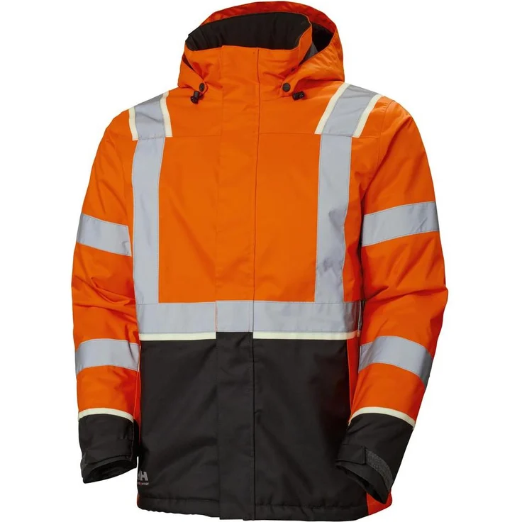 Helly Hansen Uc-Me Winter Jacket, Arbeitsjacke mit EN ISO 20471 Zertifizierung, schwarz, S