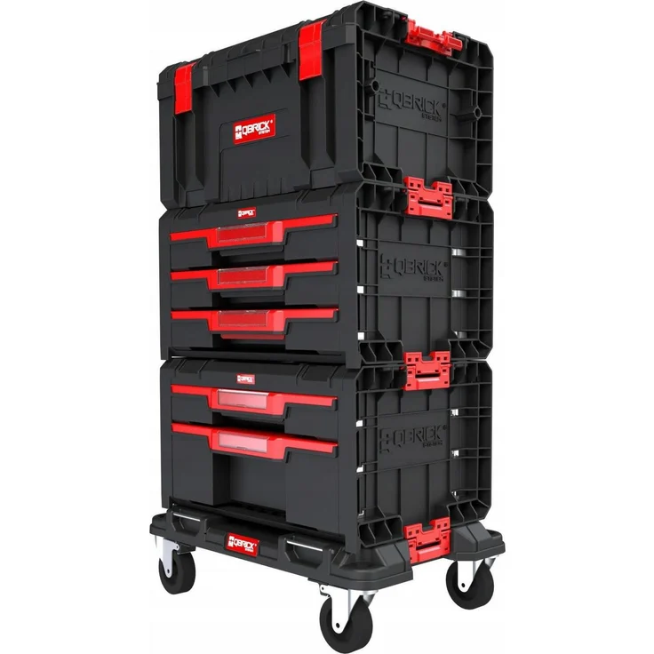 Patrol Qbrick System Pro Werkzeugkoffer, kompakt, schwarz, individuelle Innenausstattung, 4 kg – Bild 1