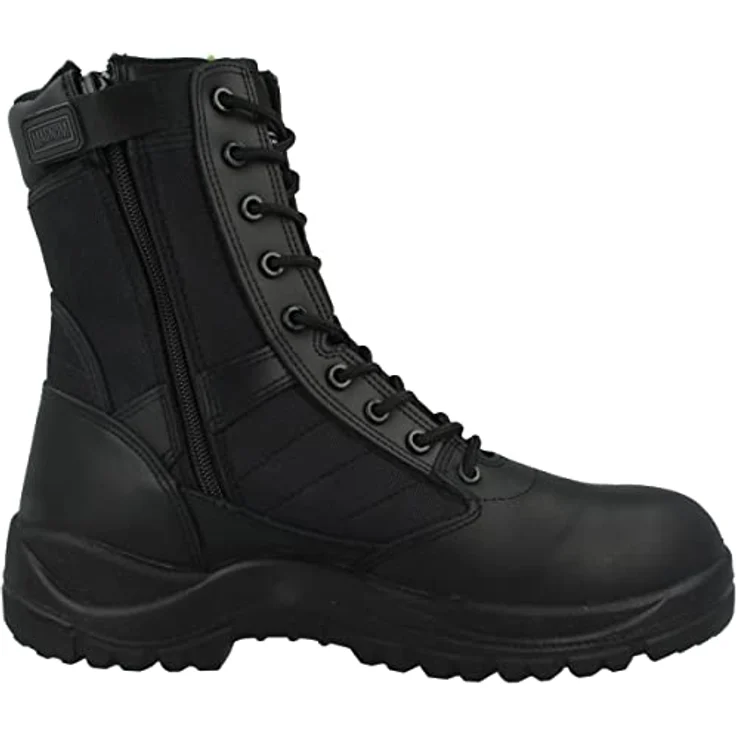 Magnum Centurion 8.0 SZ Herren Berufsschuh, Sicherheitsstiefel mit YKK-Reißverschlusssystem, schwarz – Bild 3