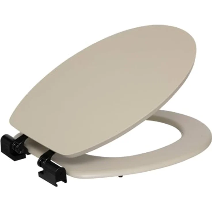 5five WC-Sitz "Onyx" Leinen, beige Design mit hoher Sitzkomfort – Bild 5