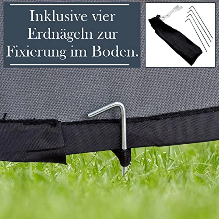 Petigi Welpenauslauf Oxford XL 115 cm faltbar Pink, achteckiger Welpenlaufstall für Hunde, Hasen, Meerschweinchen und Katzen, Innen Außen – Bild 5