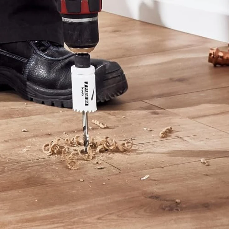 kwb Ø 121 mm Lochsäge HSS-Bi-Metall 598121 (Vario-Zahnung, 8% Cobalt, hohe Rundlaufgenauigkeit) – Bild 12