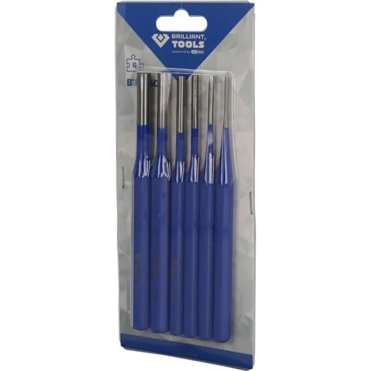 BRILLIANT TOOLS BT085006 Splintentreiber-Satz, blau silber, gemischt – Bild 6