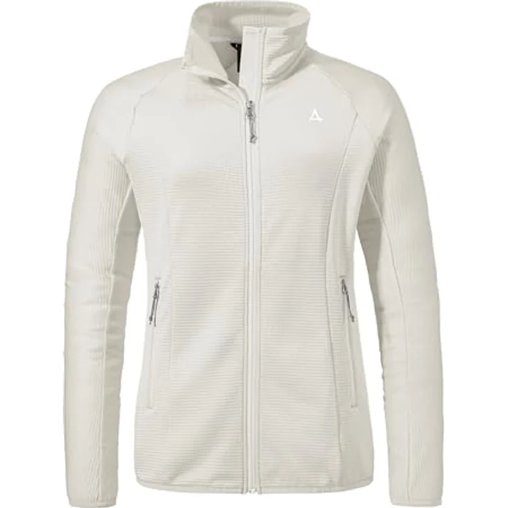 Schöffel Fleecejacke Style Cascata WMS für Damen, grau, 2-Wege-Stretch, hoher Tragekomfort, zwei Reißverschlusstaschen – Bild 1