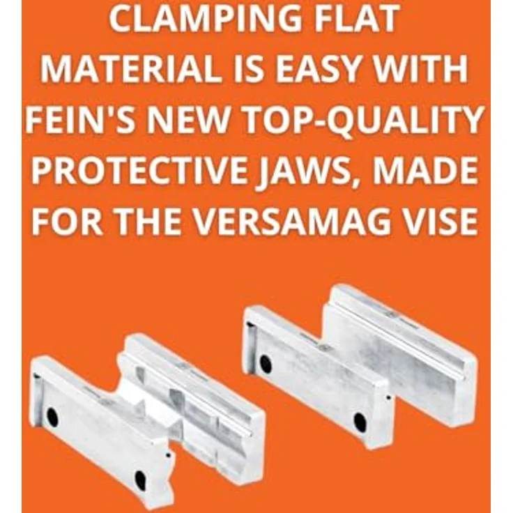 FEIN VersaMAG Schutzbackenpaar (P) Prisma & (B) Blank 110 mm, Aluminium, höchste Qualität, kein Verkratzen, sicherer Halt – Bild 5