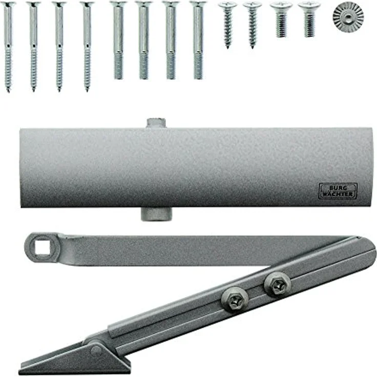 BURG-WÄCHTER Türschließer, Türbreite bis 95 cm, Türgewicht bis 60 kg, TS 503 S, Silber – Bild 5