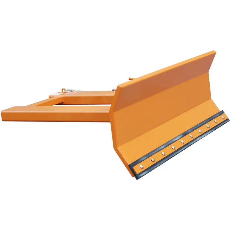 Bauer GmbH Schneeschieber TYP SCH-L, Anbau-Schneeschieber mit verstellbarem Räumschild für Gabelstapler, robuster Technik