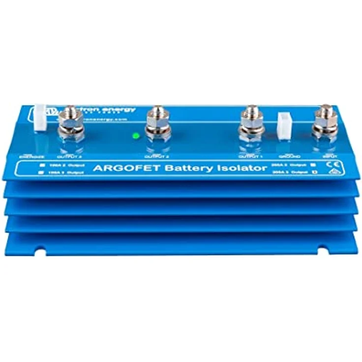 Victron Energy ARGO FET 200-3, Batterietrenner in Schwarz mit hoher Effizienz und minimalen Verlusten – Bild 3