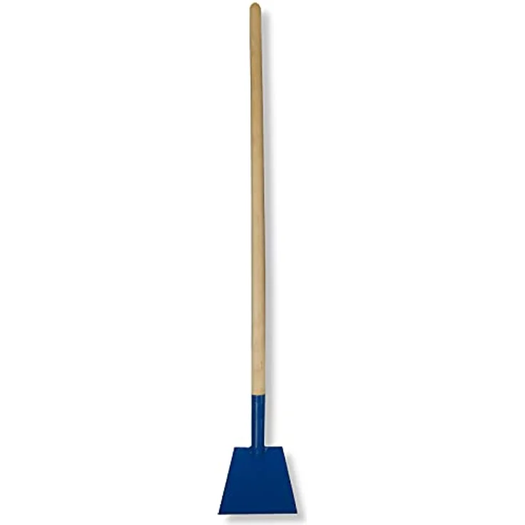 DEWEPRO Eisstößer - Eisscharre - Eiskratzer - Scharre - Stoßscharre - Bodenschaber - Flächenschaber - Breite: 180mm inkl. 120cm Holzstiel – Bild 1
