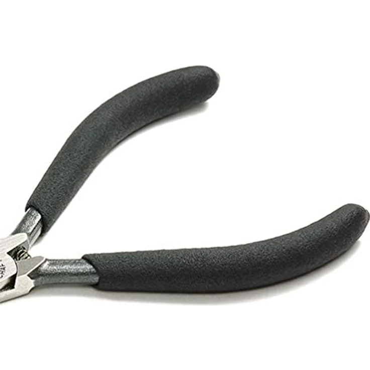 Tamiya Spitzzange Needle Nose w/ Cutter II, Chrom-Vanadium Stahl, griffiger PVC Griff, für Stahldraht bis 1.2 mm, Kupfer bis 1.3 mm – Bild 3