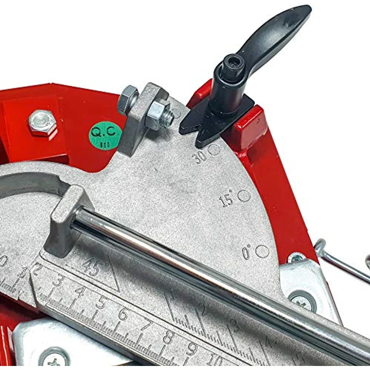 Heka Fliesenschneider MaxiCut, präziser Fliesenschneider mit max. Schnittlänge 640 mm, 0-45 ° einstellbar, für Keramik- und Feinsteinzeug bis 17 mm – Bild 4