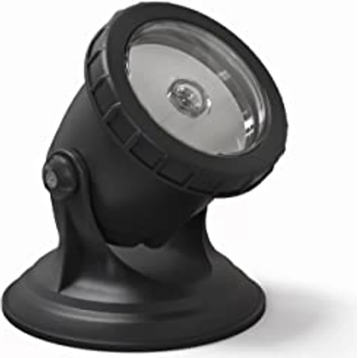 Pontec Teichbeleuchtung PondoStar Set 1, LED Strahler mit 2 W Leistung und 12V-Trafo für über und unter Wasser – Bild 2