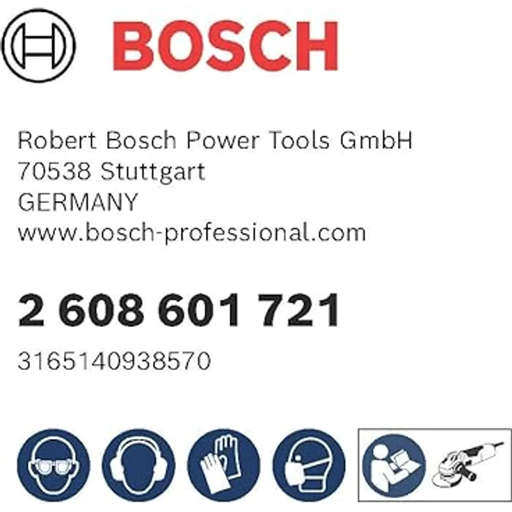 Bosch Professional Stützteller (mit Klettverschluss, X-LOCK, Ø115 mm) - Preisvergleich – Bild 4