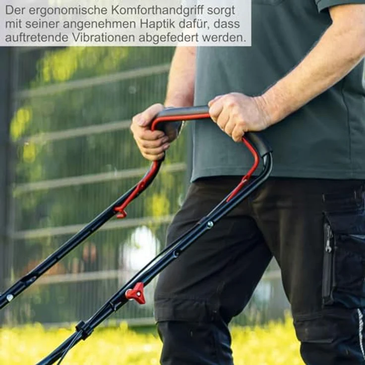 Scheppach 40 CM BENZIN-RASENMAHER 132CC FANGEN REINIGUNGS MOTOR MAHER MP132-40 – Bild 5