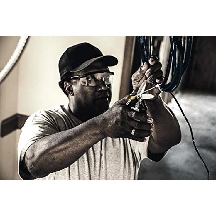 Fiskars Hochleistungsuniversalschneider, Bis zu 30% mehr Kraft, Länge 12 cm, Hitzebehandelte Klingen/Kunststoff Griff, Schwarz/Orange, PowerArc, 1027206 – Bild 5