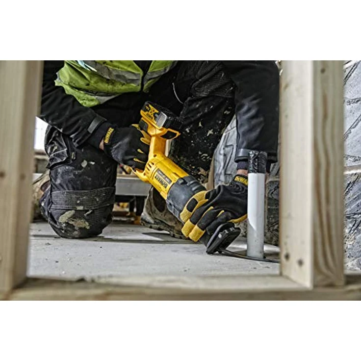 DeWalt Akku-Säbelsäge (18V, elektrische Hubzahl-Regulierung und elektronische Motorbremse, werkzeuglose Sägeblatt-Wechsel, ohne Akku und Ladegerät), DCS380N – Bild 6