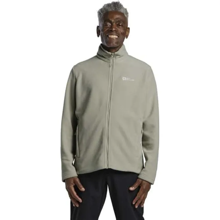 Jack Wolfskin Winterstein Fz M, Herren Fleecejacke aus Recyclingmaterial, leicht, für 3 Jahreszeiten, Mix & Match kompatibel