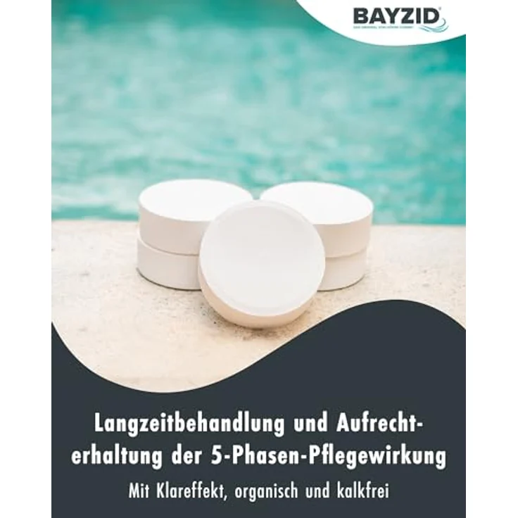 1 x 1 kg BAYZID Multitabs 200g 5in1 für Pools – Bild 3