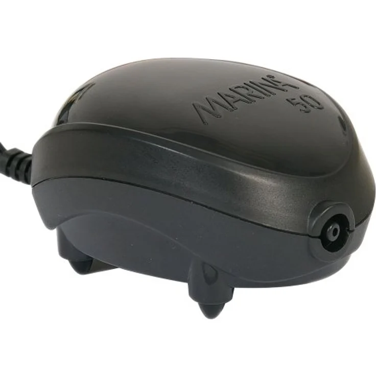 Marina 11110 Durchlüfterpumpe 50, für Aquarien bis 60L, Schwarz – Bild 3