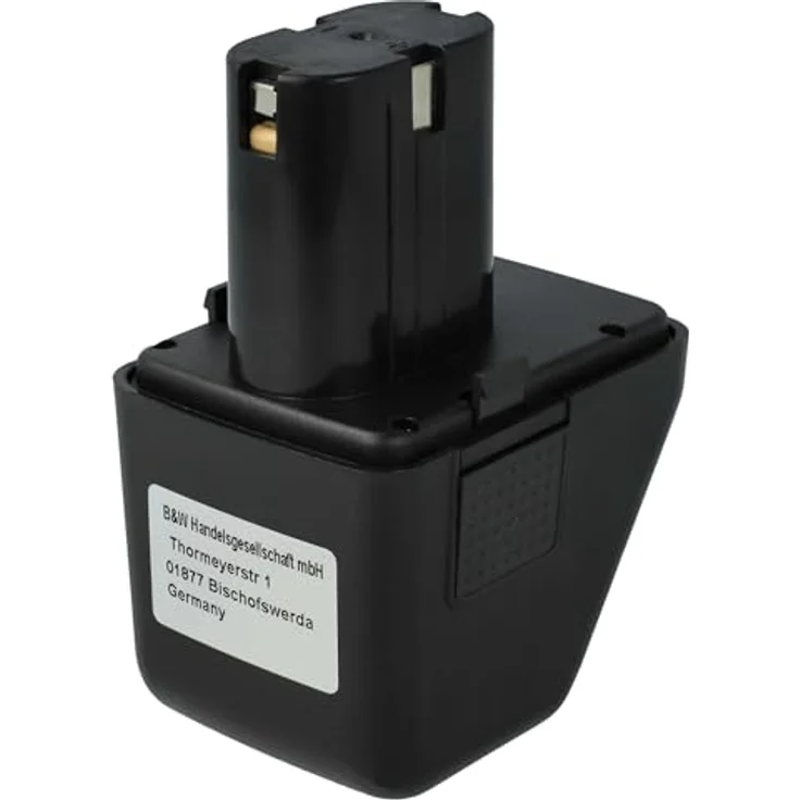 vhbw Akku Ersatz für Gesipa CPT12/2 EHD, 2500 mAh NiMH, 12 V, schwarz – Bild 2