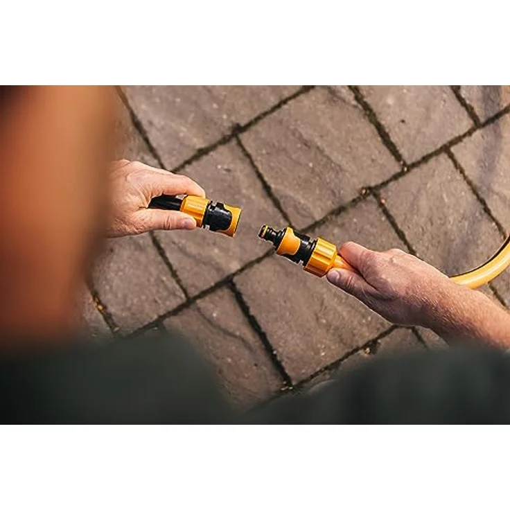 Fiskars 1027068 Schlauch-Verbindungsstück, Qualitätsverbinder für Schläuche von 9 mm bis 19 mm – Bild 5