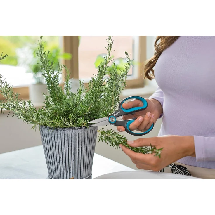 Gardena 12214-36 HerbCut mit Holster Kräuterschere Gartenschere – Bild 2