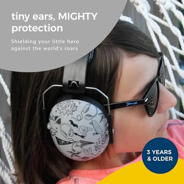 Baby Banz Earmuff Kidz, Gehörschutz für Kinder (2-5 Jahre) mit verstellbarem Kopfbügel, verschiedene Farben erhältlich – Bild 2