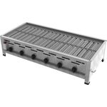 ChattenGlut Gasgrill ChattenGlut Gastrobräter 22kW mit Edelstahlrost, BxTxH: 1140x530x270 cm, Profi Gastrobräter aus Edelstahl in Hessen Germany Design, geringerer Gasverbrauch und thermische Flammüberwachung
