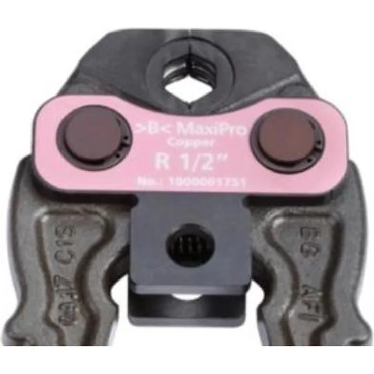 Andersen & Nielsen MaxiPro Presszange, 1/2" Compact >B< für Flammfreie Anschlussverbindungen mit 3-Punkt-Verpressung, 114 mm