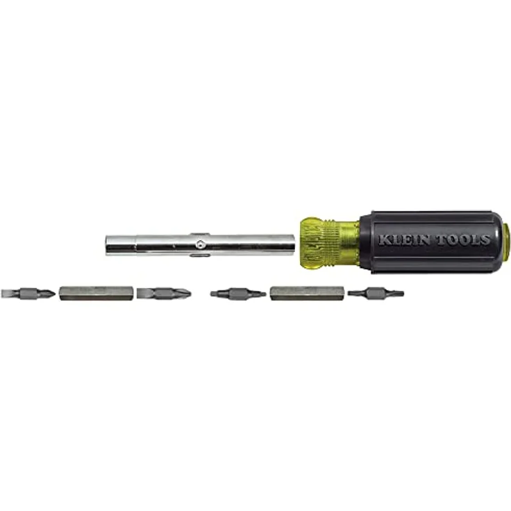 Klein Tools 32500 11-in-1 Schraubendreher-Steckschlüssel mit gepolstertem Griff – Bild 4