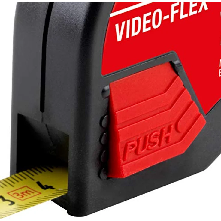 Sola 50012901 Rollbandmaß ''Video-Flex VF'' 3 m, Schwarz-Rot – Bild 5
