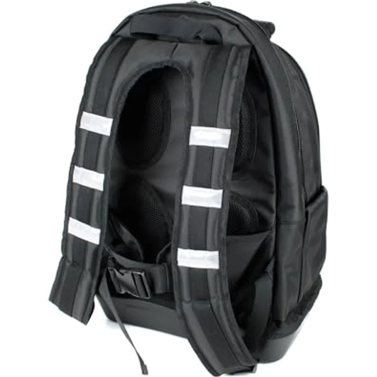 Mephisto Werkzeugtasche Rucksack Dragon, 36 L, 34x54x23 cm, strapazierfähiger 1680 Denier Stoff, wasserdichte Beschichtung, Traglast 40 KG, mit Hüftgurt und Polsterung für hohen Tragekomfort – Bild 2