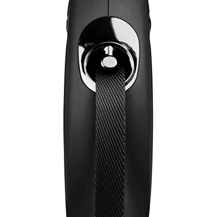 flexi New CLASSIC Gurt-Rollleine schwarz M – 5m – Bild 2