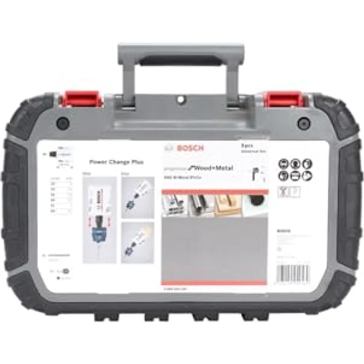 Bosch Professional 9 tlg. Lochsäge Progressor for Wood & Metal Set (für Elektriker, Zubehör Bohrmaschine) – Bild 4