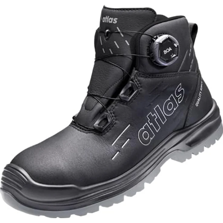 ATLAS MAX 550 PRO BOA, Knöchelhoher Sicherheitsschuh S3 SRC mit innovativem BOA® Fit System, für Bau- und Industriemontagen – Bild 2