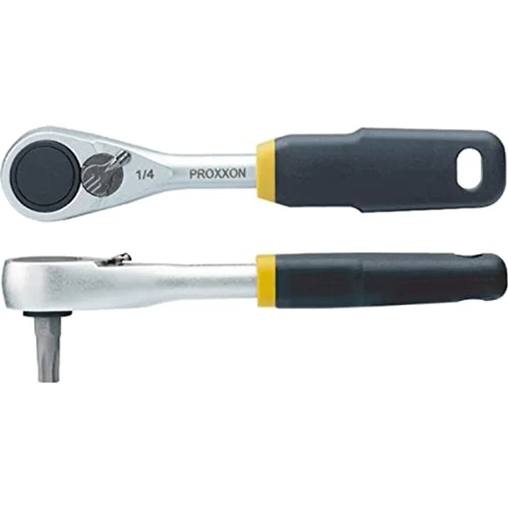 PROXXON INDUSTRIAL Bohrer- und Bitset 23109, MICRO-Bit-Ratsche mit 72-Zahn-Mechanismus und 1/4" Sechskantaufnahme – Bild 3