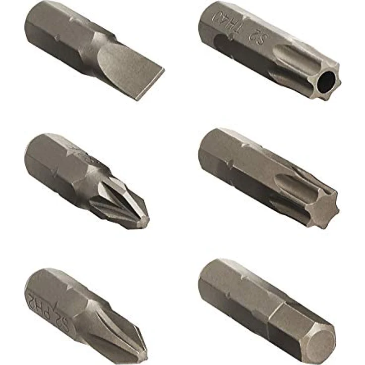 S&R Bit Set 57-teilig mit Bithalter in Handlicher Box, Schrauber-Bit-Satz für Akkuschrauber, Schlagschrauber und Bohrmaschine, vielseitiges Set für Profis und Heimwerker, mit Sechskant-Schaft, in Kunststoff-Box aus robustem S2-Stahl – Bild 2