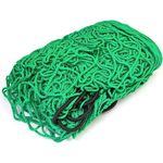 relaxdays Laubschutznetz Anhängernetz 2 x 3 m, grün, dehnbar auf ca. 3,8 x 4,2 m, zur Ladungssicherung