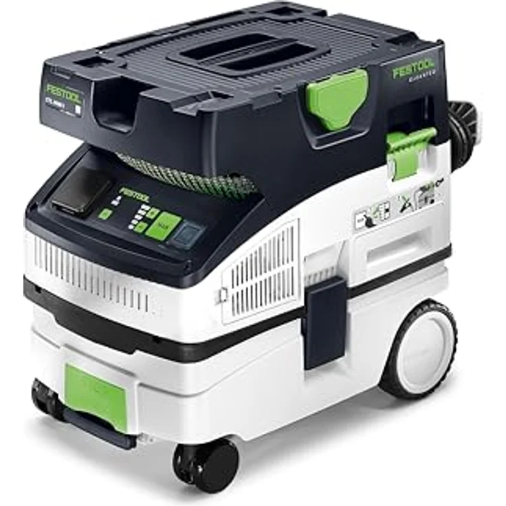Festool Absaugmobil CLEANTEC CTL MINI I, Kompakt-Nass- und Trockensauger mit Bluetooth® Technologie und manuellem Filterwechsel, grau – Bild 2