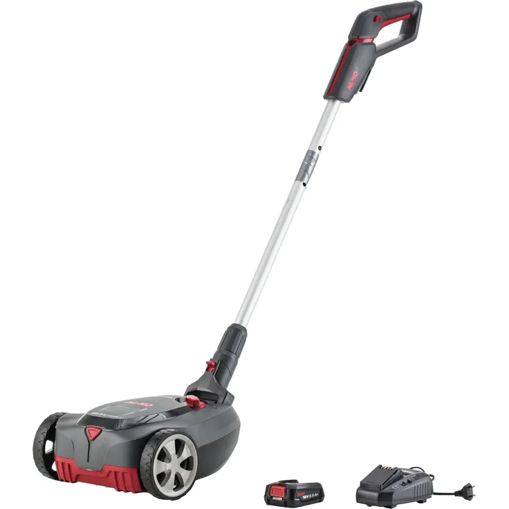 AL-KO Akkurasenmäher 22.4 Li COMFORT SET, 18V BOSCH Li-Ionen-Akku, 360° schwenkbarer Lenker, Mulchfunktion, bürstenloser Motor - Grün
