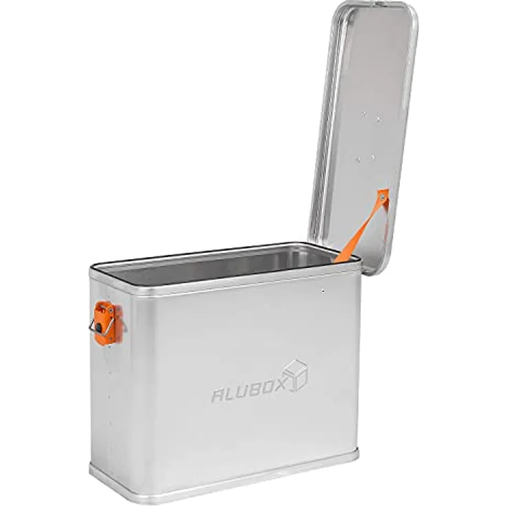 ALUBOX Werkzeugkoffer Motorradkoffer Outdoor Aluboxen (32 Liter) - Spritzwassergeschützt, staubdicht, 1,2 mm Aluminium, robust, korrosionsbeständig – Bild 2