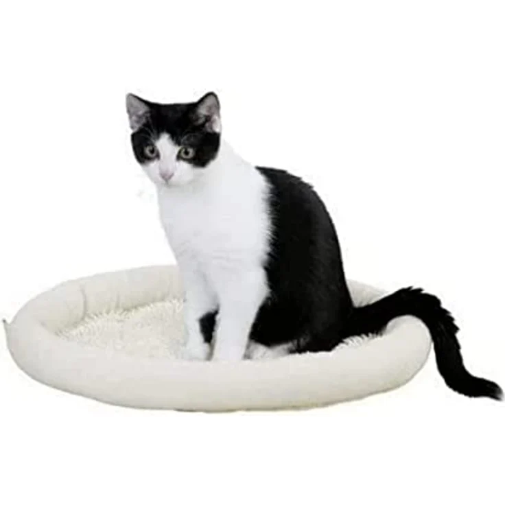 Kerbl 81599 Kuschelbett Sweety, beige/grün – Bild 1