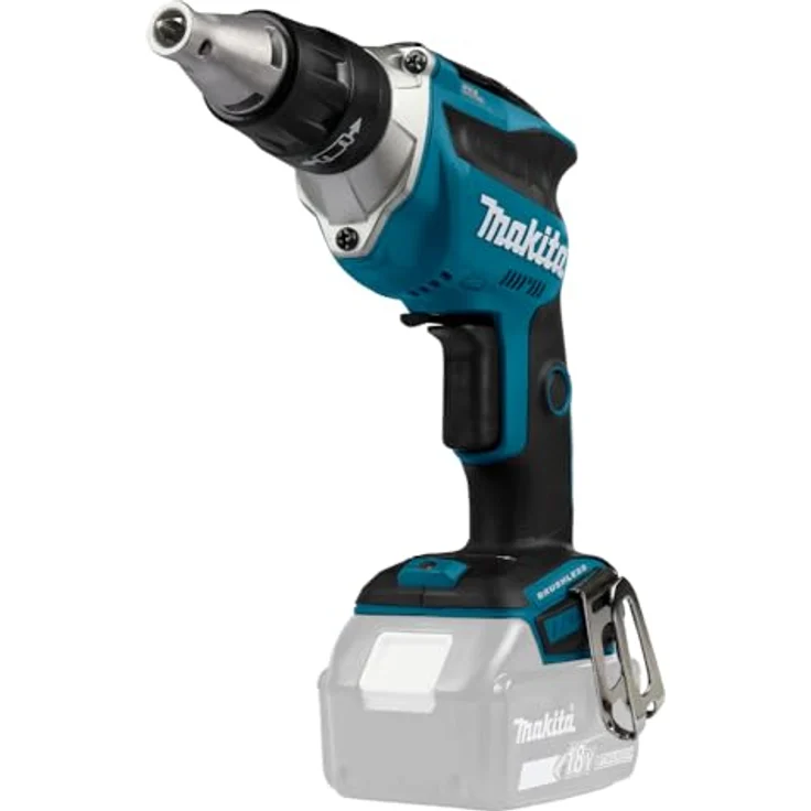 Makita DFS452ZJ Akku-Schnellbauschrauber Brushless 18V + Koffer Makpac, 18 V, blau, silber – Bild 4