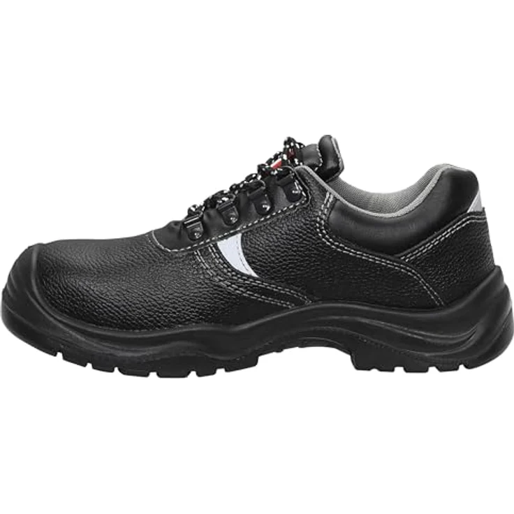 Jori BASIC Low S3 Sicherheitsschuh, Rindleder mit atmungsaktivem Textilfutter, EN ISO 20345 S3 SRC, Schwarz – Bild 4