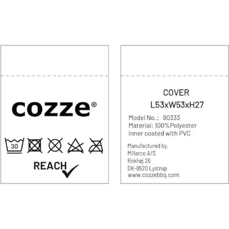 Cozze, Grillabdeckung, Abdeckhaube – Bild 5