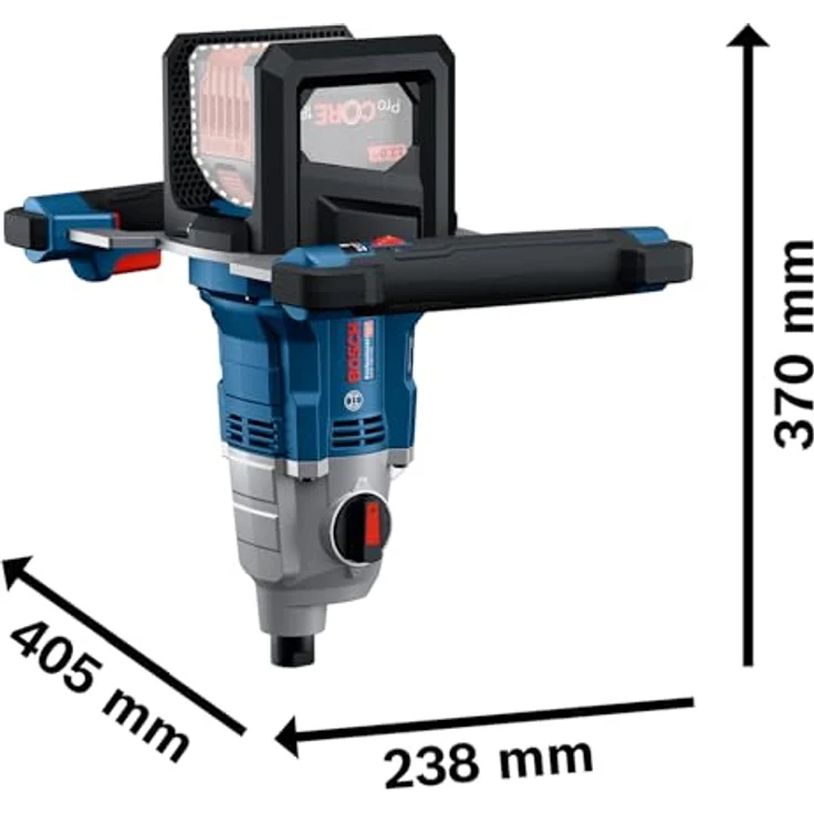 Bosch Professional Akku-Rührwerk GRW 18V-160, leistungsstarkes Rührwerk für verschiedene Materialien, blau – Bild 6
