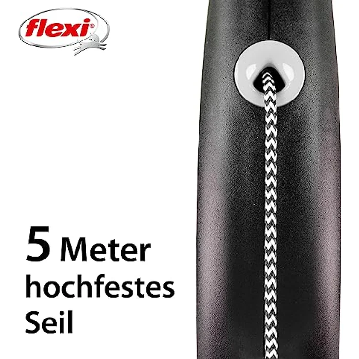 FLEXI 4000498033302 Gurt schwarz Spitzen-Design, Gris, 132.1 g – Bild 3