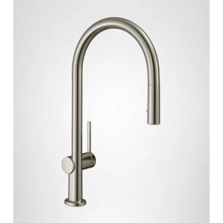 hansgrohe Küchenarmatur 210 Talis M54, ausziehbarer Schlauch mit Brausefunktion und 2 Strahlarten, Hochdruck, schwenkbar – Bild 4
